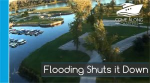Flooding at NP Dodge Marina